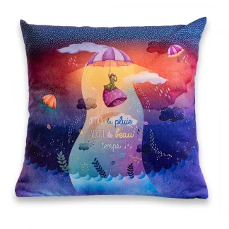 Coussin Après la pluie