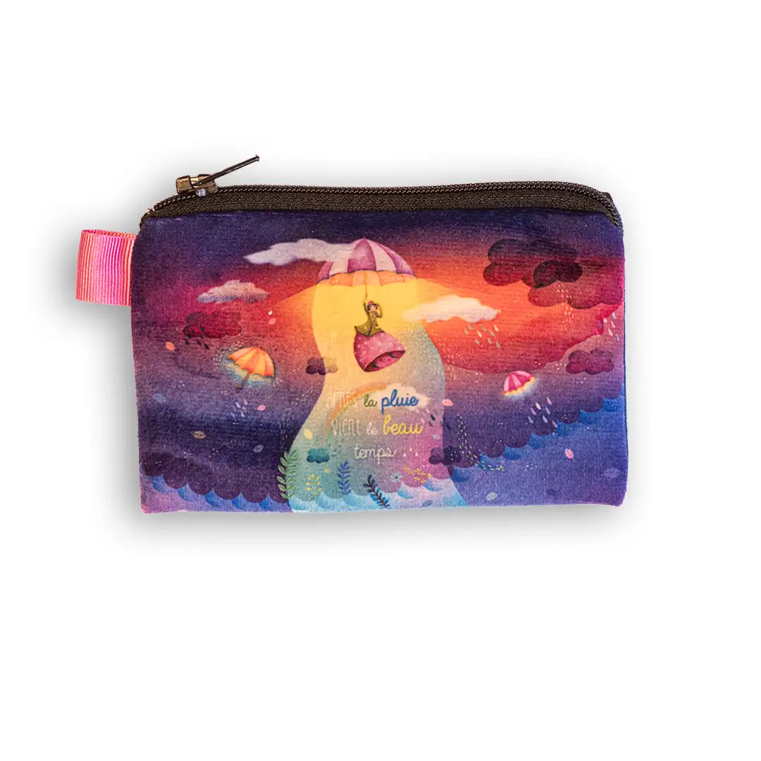 Porte-monnaie Après la pluie – Image 2