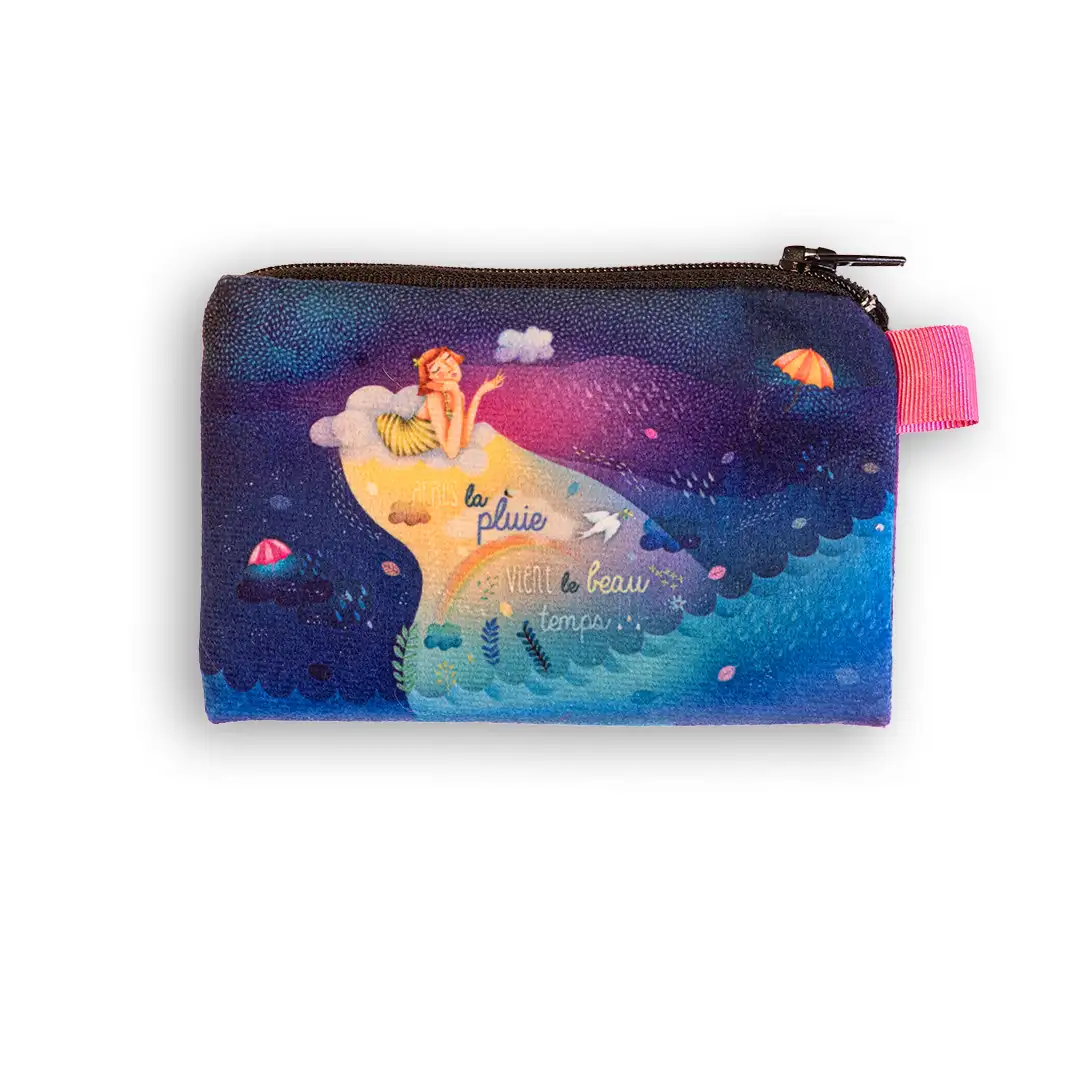 Porte-monnaie Après la pluie