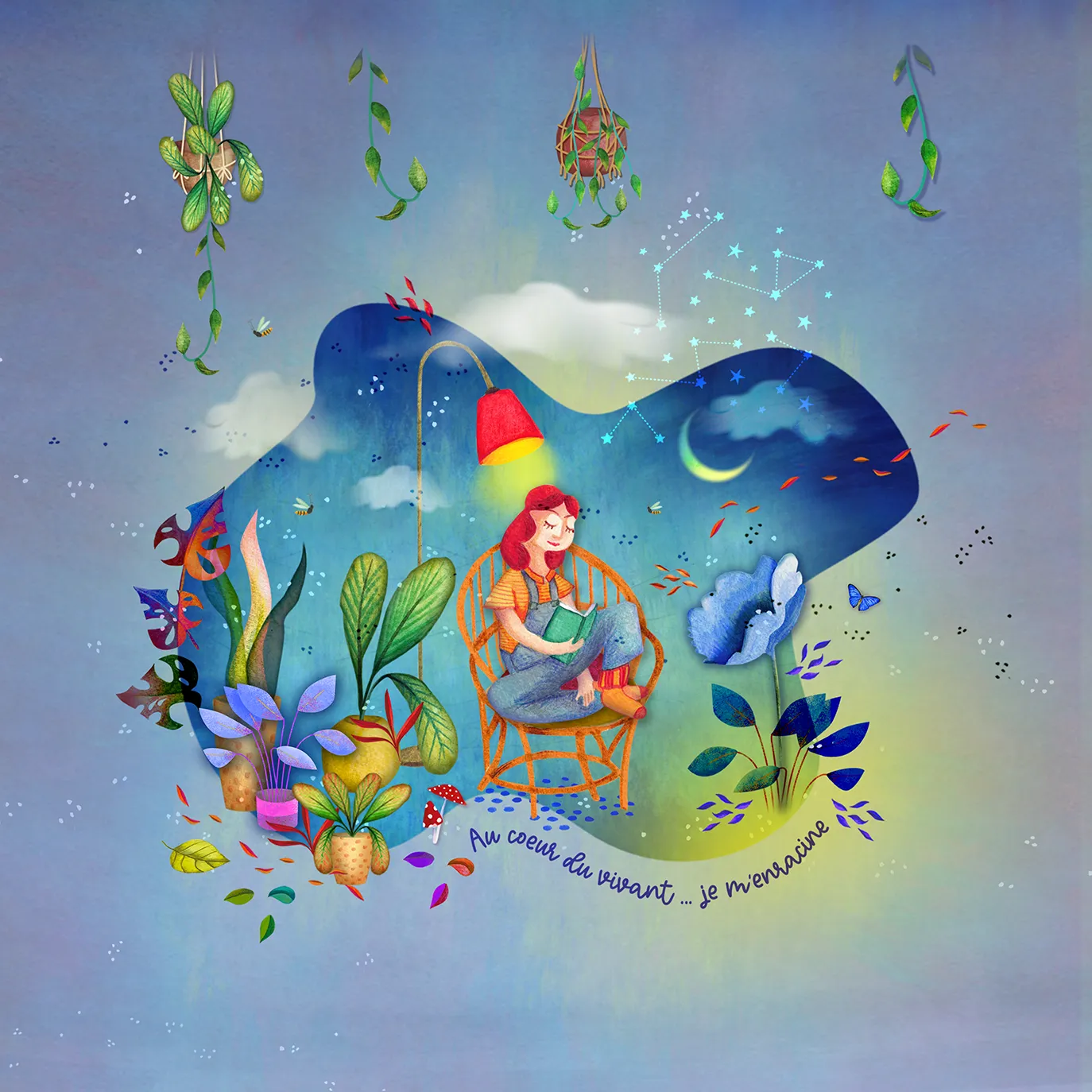 Carte et microfibre Au coeur du vivant