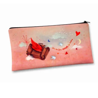 Trousse écolière Suivre son coeur